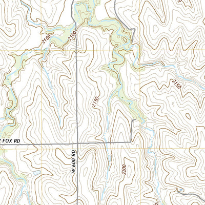 United States Geological Survey Woodruff, KS (2022, 24000-Scale) digital map