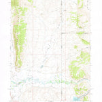 United States Geological Survey Woodruff Narrows, WY-UT (1968, 24000-Scale) digital map