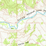United States Geological Survey Woodruff Narrows, WY-UT (1968, 24000-Scale) digital map