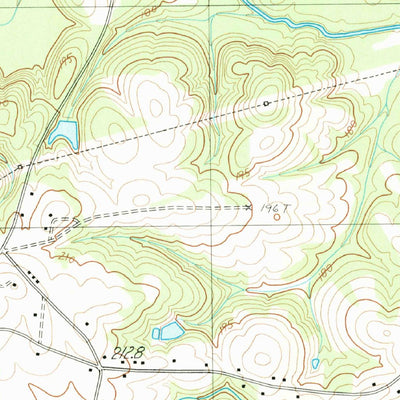 United States Geological Survey Woodruff, SC (1983, 24000-Scale) digital map