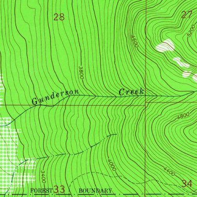 United States Geological Survey Woods Bay, MT (1964, 24000-Scale) digital map
