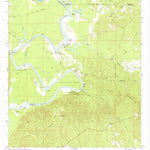 United States Geological Survey Woods Bluff, AL (1972, 24000-Scale) digital map