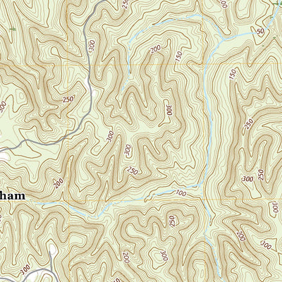 United States Geological Survey Woods Bluff, AL (2020, 24000-Scale) digital map