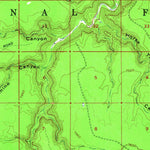 United States Geological Survey Woods Canyon, AZ (1961, 62500-Scale) digital map
