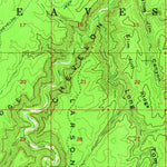 United States Geological Survey Woods Canyon, AZ (1961, 62500-Scale) digital map