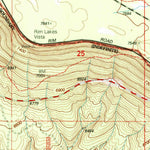 United States Geological Survey Woods Canyon, AZ (1998, 24000-Scale) digital map