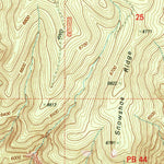 United States Geological Survey Woods Canyon, AZ (1998, 24000-Scale) digital map