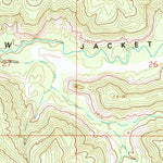 United States Geological Survey Woods Canyon, CO (1994, 24000-Scale) digital map