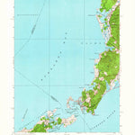 United States Geological Survey Woods Hole, MA (1953, 24000-Scale) digital map