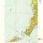 United States Geological Survey Woods Hole, MA (1953, 31680-Scale) digital map