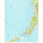 United States Geological Survey Woods Hole, MA (1967, 24000-Scale) digital map