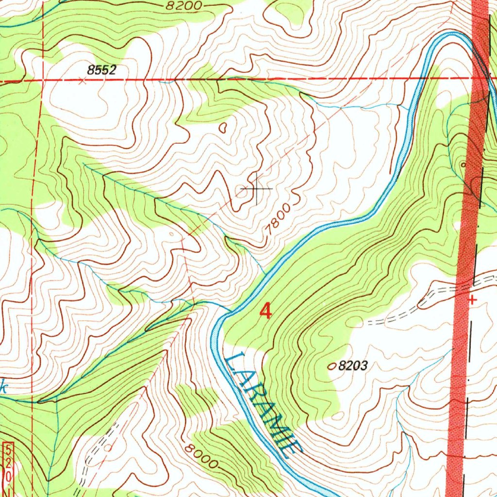 Woods Landing, WY (1992, 24000Scale) Map by United States Geological