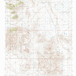 United States Geological Survey Woods Mountains, CA (1983, 24000-Scale) digital map