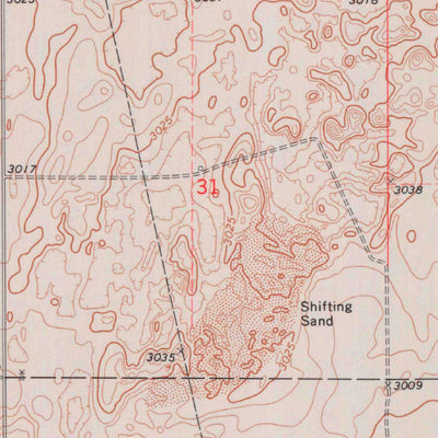 United States Geological Survey Woods NW, KS (1974, 24000-Scale) digital map