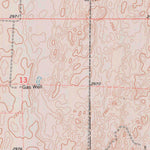 United States Geological Survey Woods SE, KS (1974, 24000-Scale) digital map