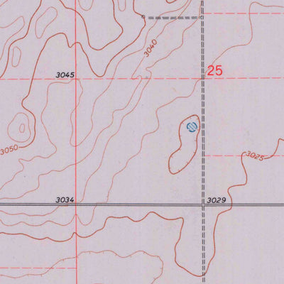 United States Geological Survey Woods SW, KS (1974, 24000-Scale) digital map