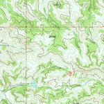 United States Geological Survey Woods Water, MT (1972, 24000-Scale) digital map