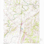United States Geological Survey Woodsboro, MD (1953, 24000-Scale) digital map