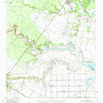 United States Geological Survey Woodsboro, TX (1954, 62500-Scale) digital map