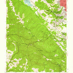 United States Geological Survey Woodside, CA (1953, 24000-Scale) digital map