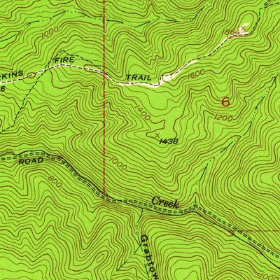 United States Geological Survey Woodside, CA (1953, 24000-Scale) digital map