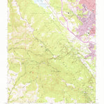 United States Geological Survey Woodside, CA (1961, 24000-Scale) digital map