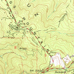 United States Geological Survey Woodside, CA (1961, 24000-Scale) digital map