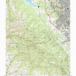 United States Geological Survey Woodside, CA (1997, 24000-Scale) digital map