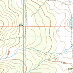 United States Geological Survey Woodson Canyon, NM (2004, 24000-Scale) digital map