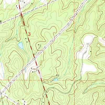 United States Geological Survey Woodstock, AL (1980, 24000-Scale) digital map