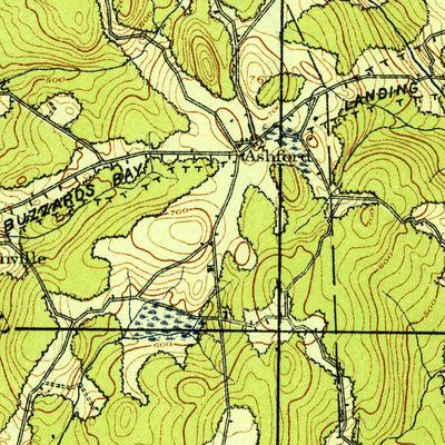 United States Geological Survey Woodstock, CT (1921, 62500-Scale) digital map