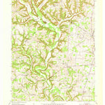 United States Geological Survey Woodstock, KY (1952, 24000-Scale) digital map