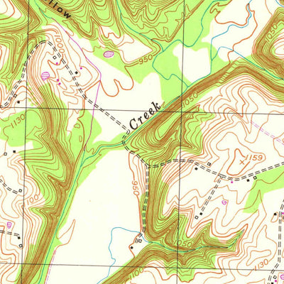 United States Geological Survey Woodstock, KY (1952, 24000-Scale) digital map