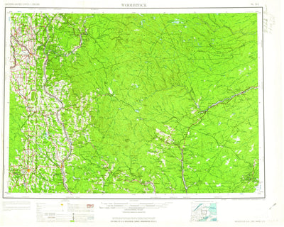 United States Geological Survey Woodstock, ME (1963, 250000-Scale) digital map