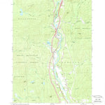 United States Geological Survey Woodstock, NH (1980, 24000-Scale) digital map