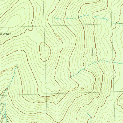 United States Geological Survey Woodstock, NH (1980, 24000-Scale) digital map