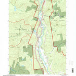 United States Geological Survey Woodstock, NH (1995, 24000-Scale) digital map