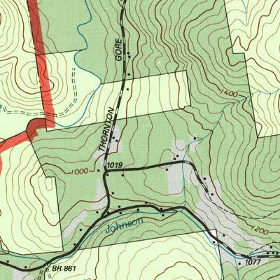 United States Geological Survey Woodstock, NH (1995, 24000-Scale) digital map