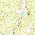 United States Geological Survey Woodstock North, VT (1966, 24000-Scale) digital map