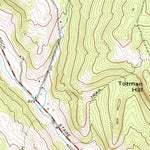 United States Geological Survey Woodstock North, VT (1976, 24000-Scale) digital map