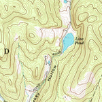 United States Geological Survey Woodstock North, VT (1976, 24000-Scale) digital map
