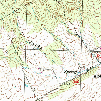 United States Geological Survey Woodstock, VA-WV (1994, 24000-Scale) digital map