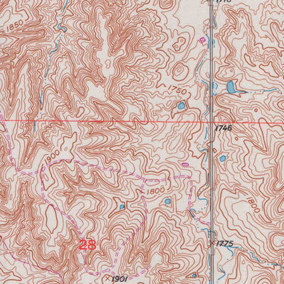 United States Geological Survey Woodston, KS (1953, 24000-Scale) digital map
