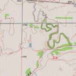 United States Geological Survey Woodston NW, KS (1953, 24000-Scale) digital map