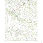 United States Geological Survey Woodstown, NJ (2023, 24000-Scale) digital map