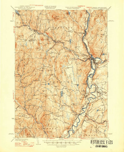 United States Geological Survey Woodsville, VT-NH (1941, 62500-Scale) digital map