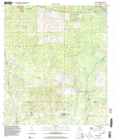 United States Geological Survey Woodville, FL (1999, 24000-Scale) digital map
