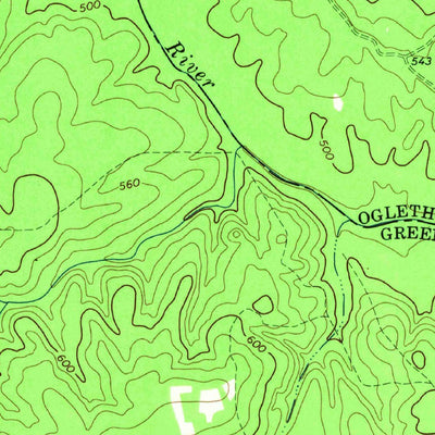 United States Geological Survey Woodville, GA (1965, 24000-Scale) digital map
