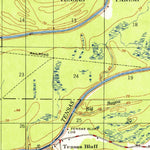United States Geological Survey Woodville, LA (1958, 62500-Scale) digital map
