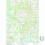 United States Geological Survey Woodville, MI (1958, 62500-Scale) digital map